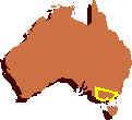 map of Australia